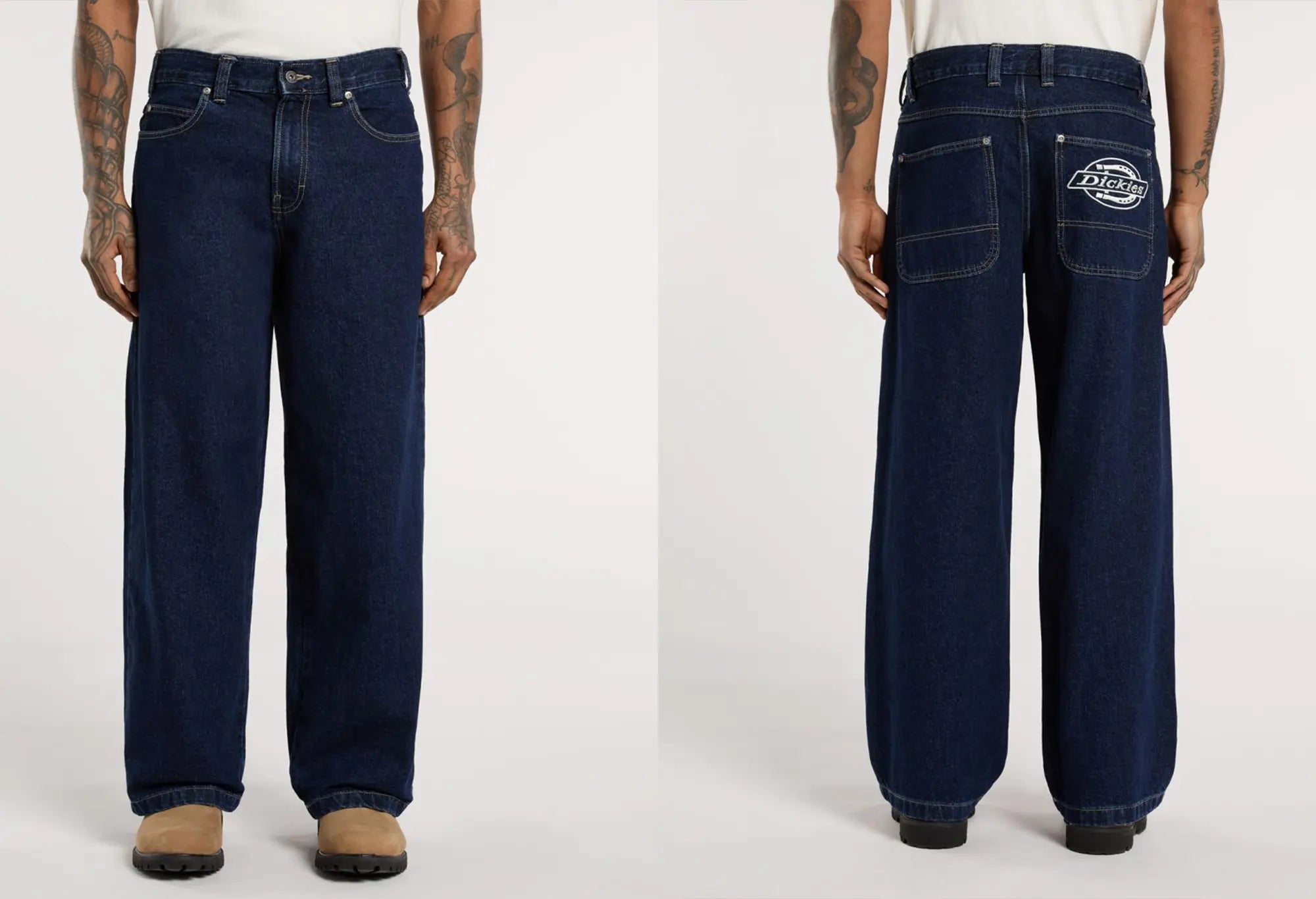 Dickies Jean droit Ample Hilham Dark Indigo Dickies