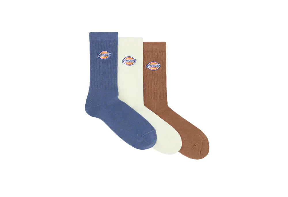 Dickies Lot de 3 Chaussettes - Valley Grove - Indigo Dickies