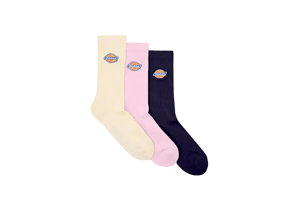 Dickies Lot de 3 Chaussettes - Valley Grove - Wood Ash Dickies