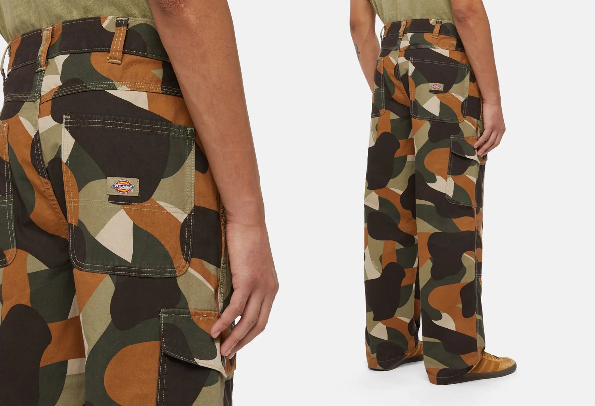 Dickies Pantalon Cargo Camo Imperial Green Dickies