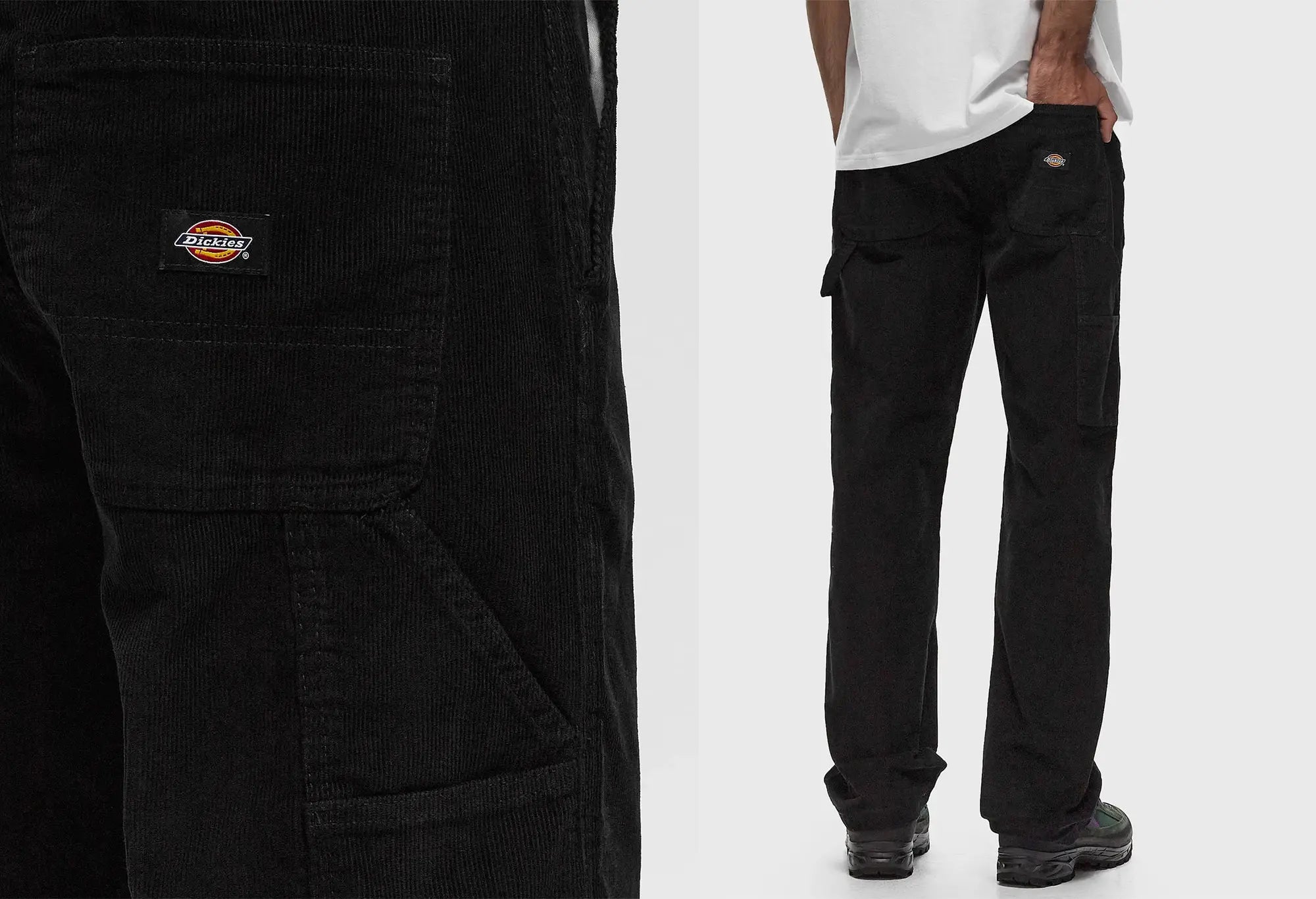 Dickies Pantalon Carpenter Corduroy Noir Dickies