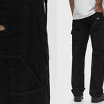 Dickies Pantalon Carpenter Corduroy Noir Dickies