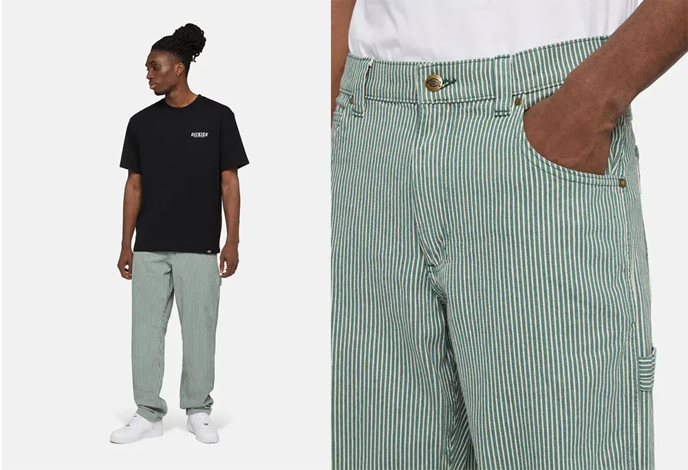 Dickies Pantalon à Rayures Hickory Garyville Dickies