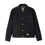 Dickies Selvedge Pleated Denim Jacket Rinsed Dickies