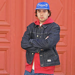 Dickies Selvedge Pleated Denim Jacket Rinsed Dickies