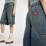 Dickies Short en jean ample 957 13-Inch - Khaki tinted blue Dickies