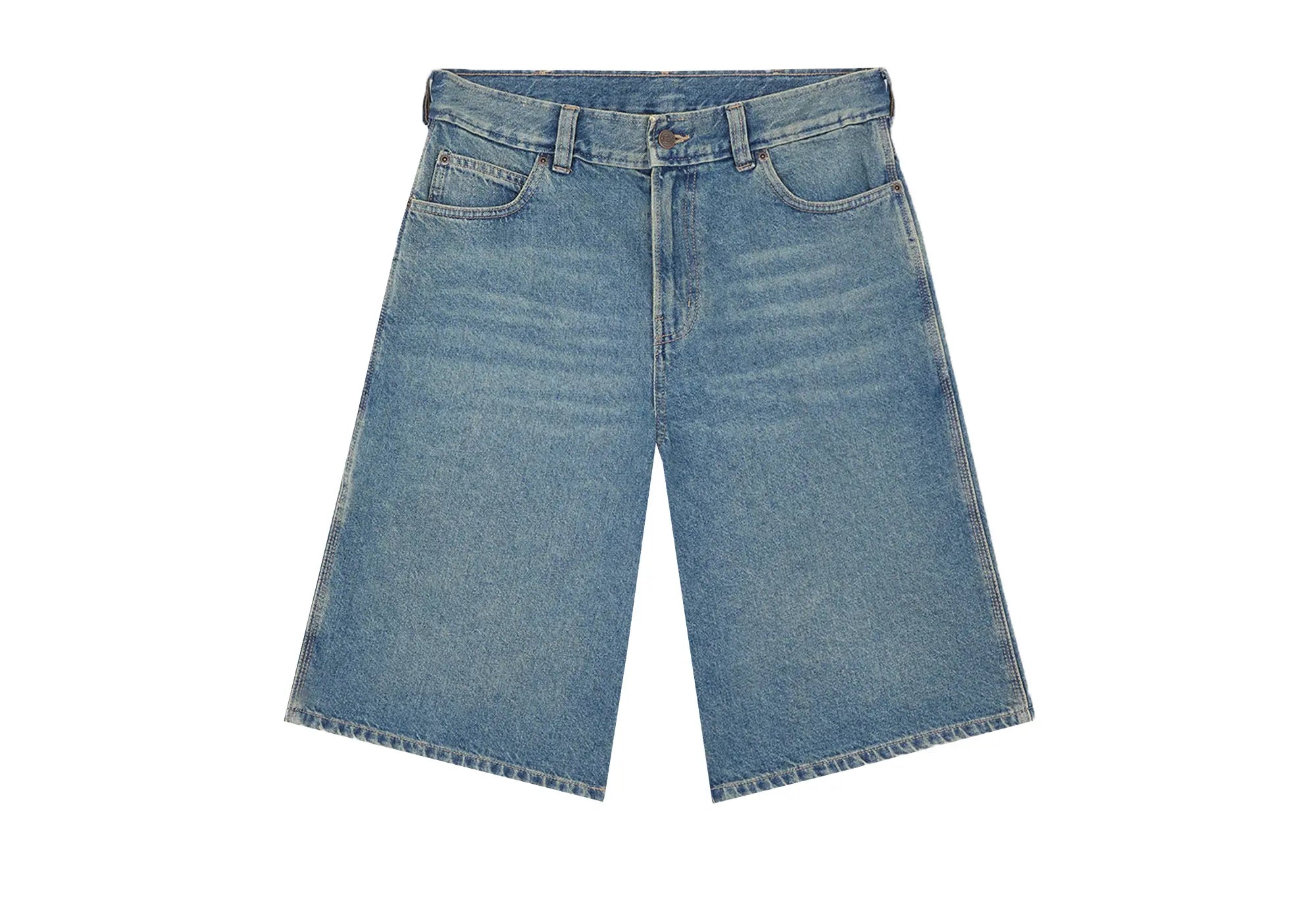 Dickies Short en jean ample 958 13-Inch - Khaki tinted blue Dickies