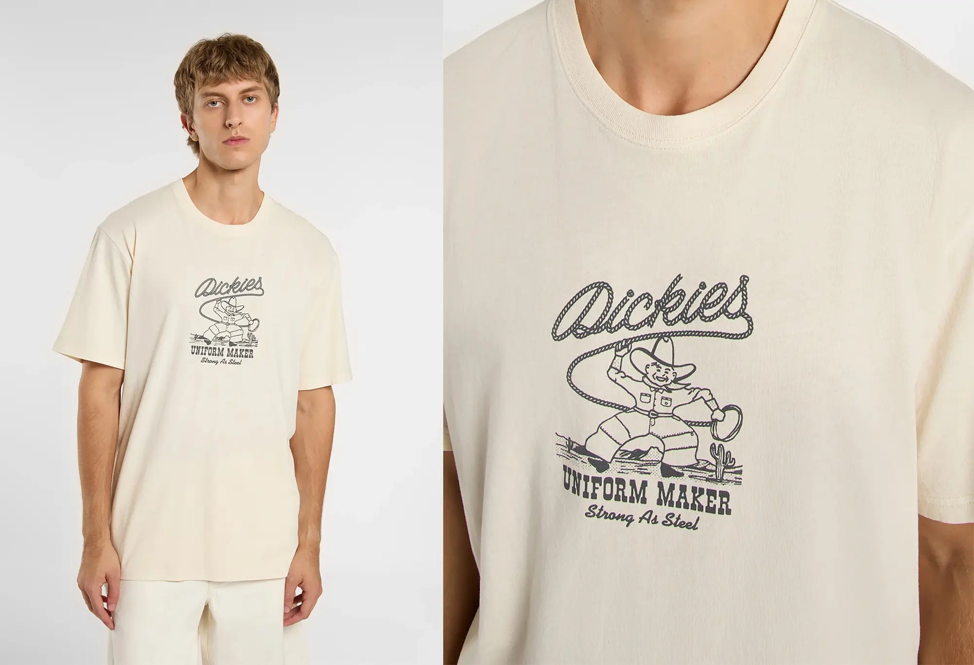 Dickies T-Shirt À Logo Central Rope Dickies