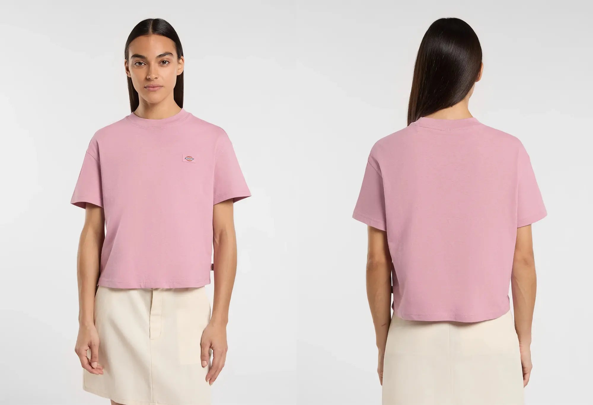 Dickies T-shirt Oakport Boxy - Rose Dickies