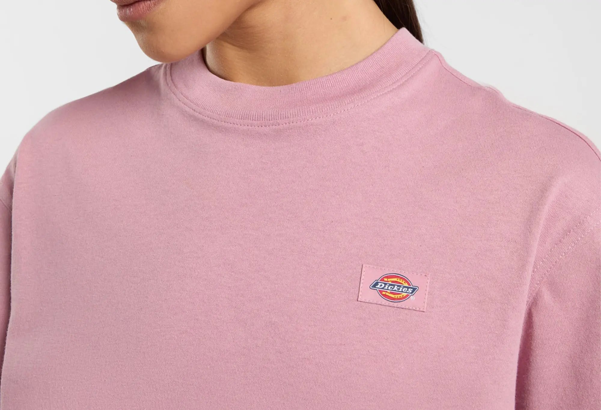 Dickies T-shirt Oakport Boxy - Rose Dickies
