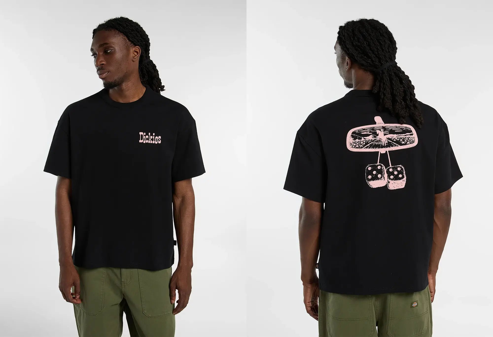 Dickies T-shirt mi-lourd Polk - Noir Dickies