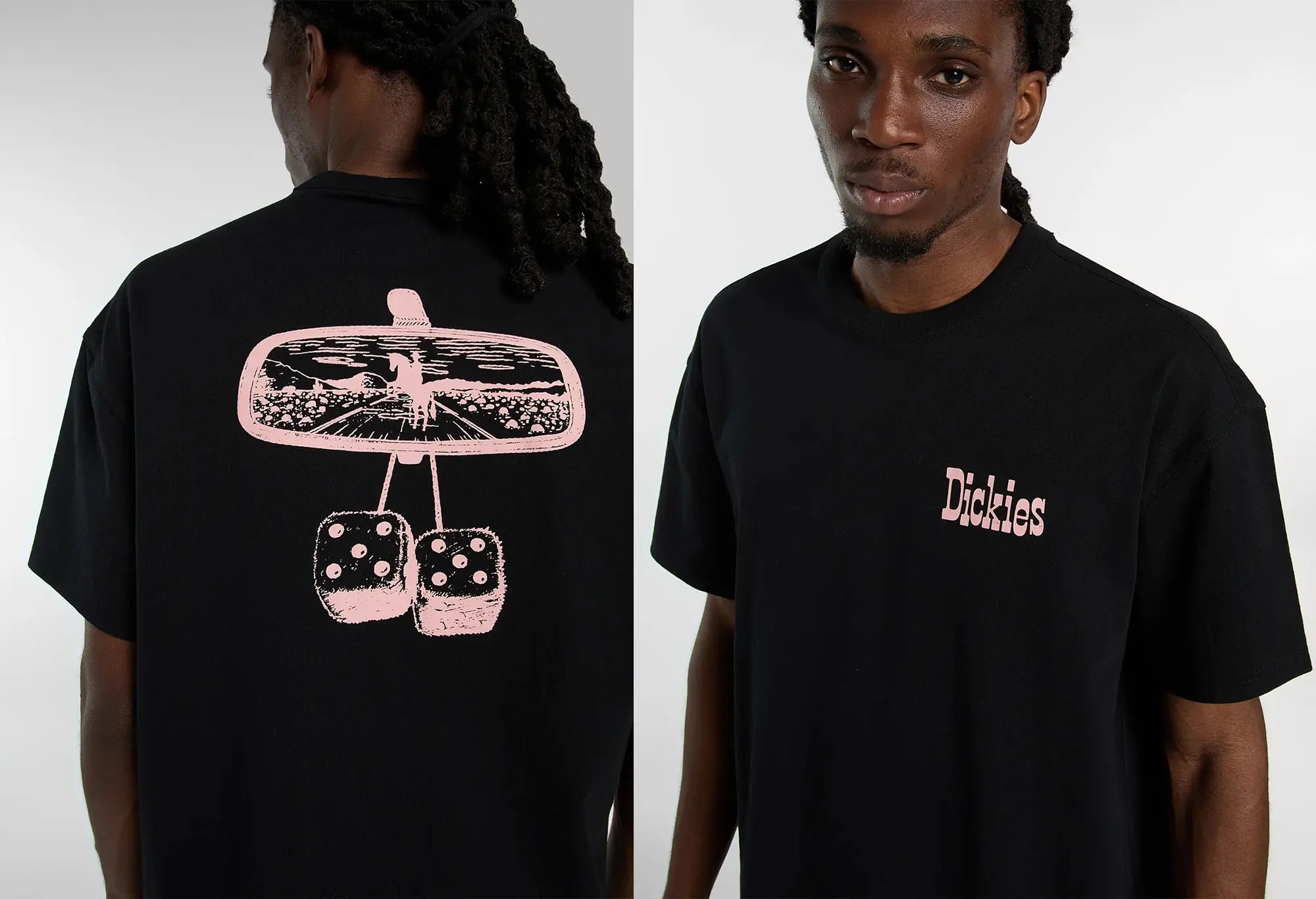 Dickies T-shirt mi-lourd Polk - Noir Dickies