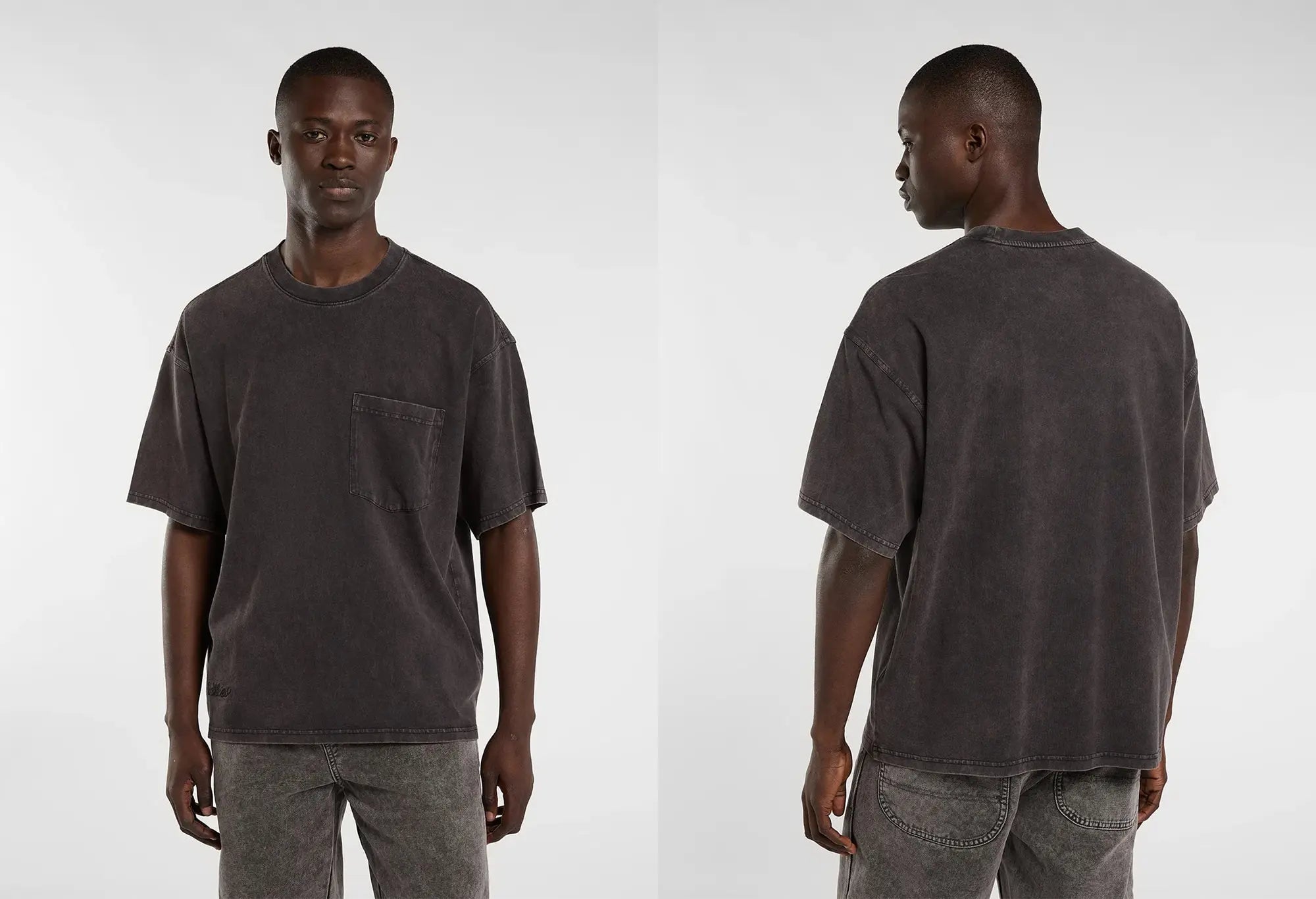 Dickies T-shirt mi-lourd à poche Baker - Noir Dickies