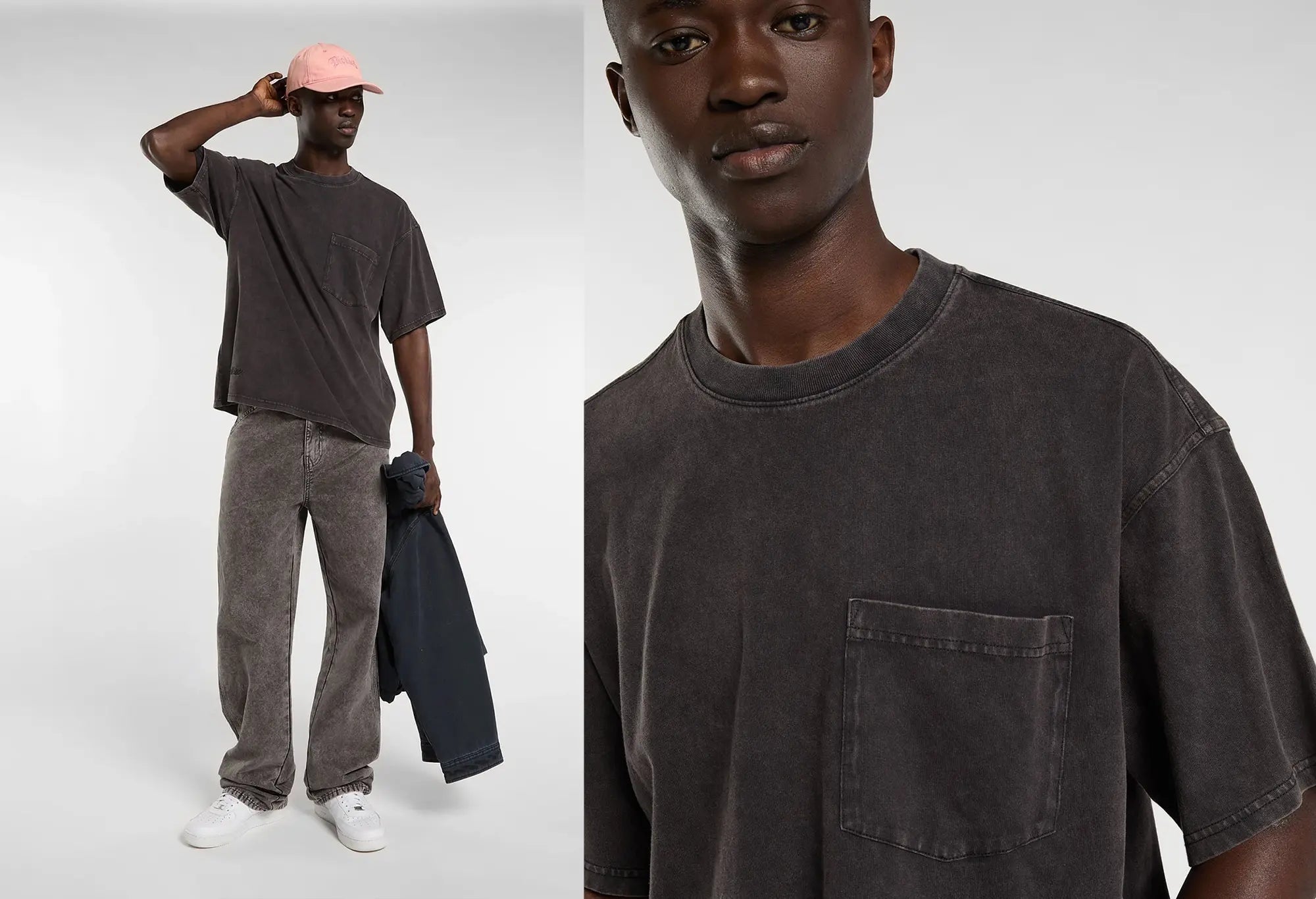 Dickies T-shirt mi-lourd à poche Baker - Noir Dickies