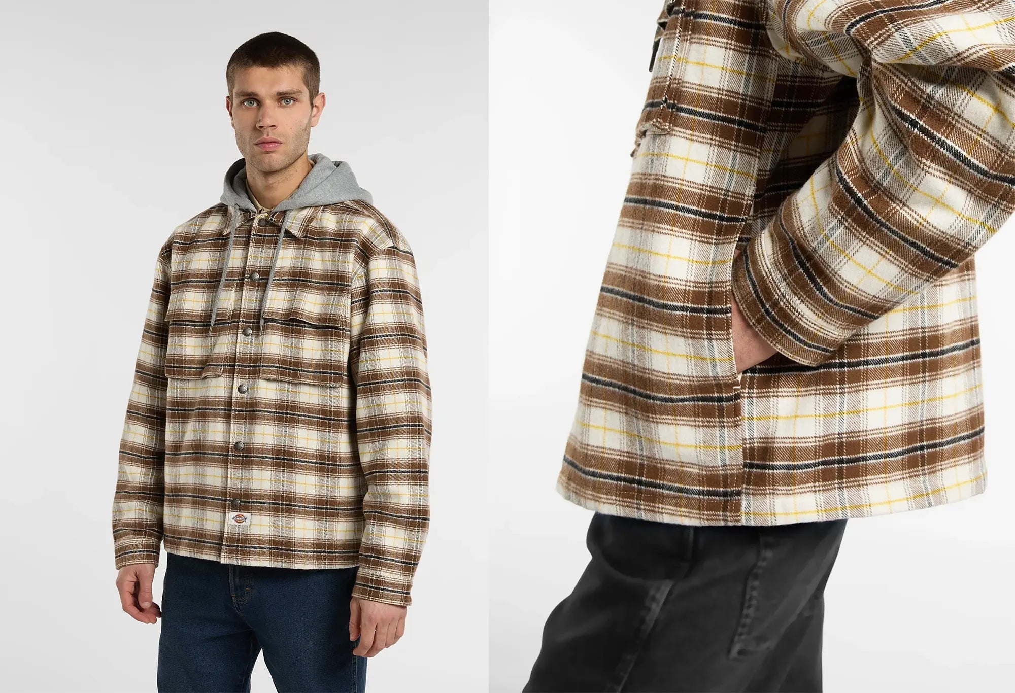 Dickies Veste-Chemise à Capuche en flanelle Eustis Dickies