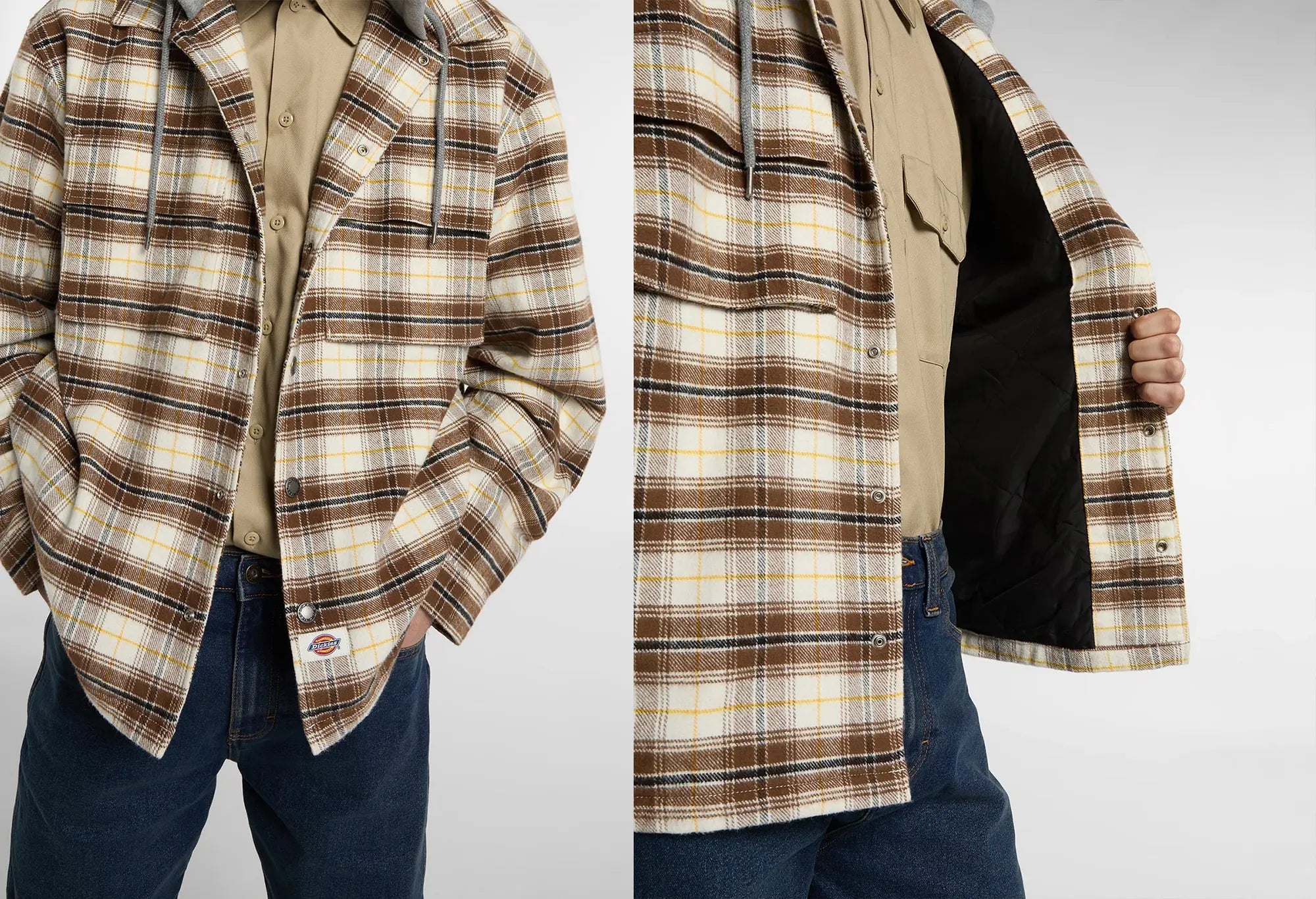 Dickies Veste-Chemise à Capuche en flanelle Eustis Dickies