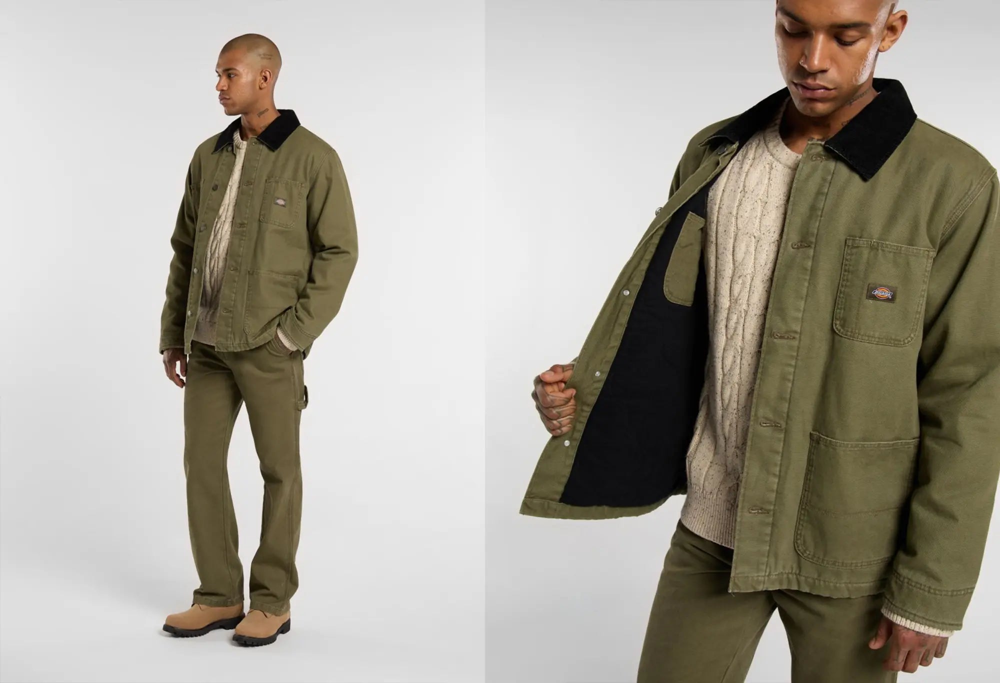 Dickies Veste Chore en toile doublée Dickies