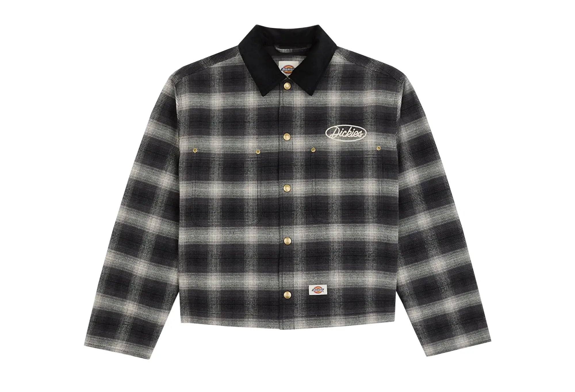 Dickies Veste De Travail En Flanelle Taylor - Black Dickies