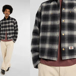 Dickies Veste De Travail En Flanelle Taylor - Black Dickies