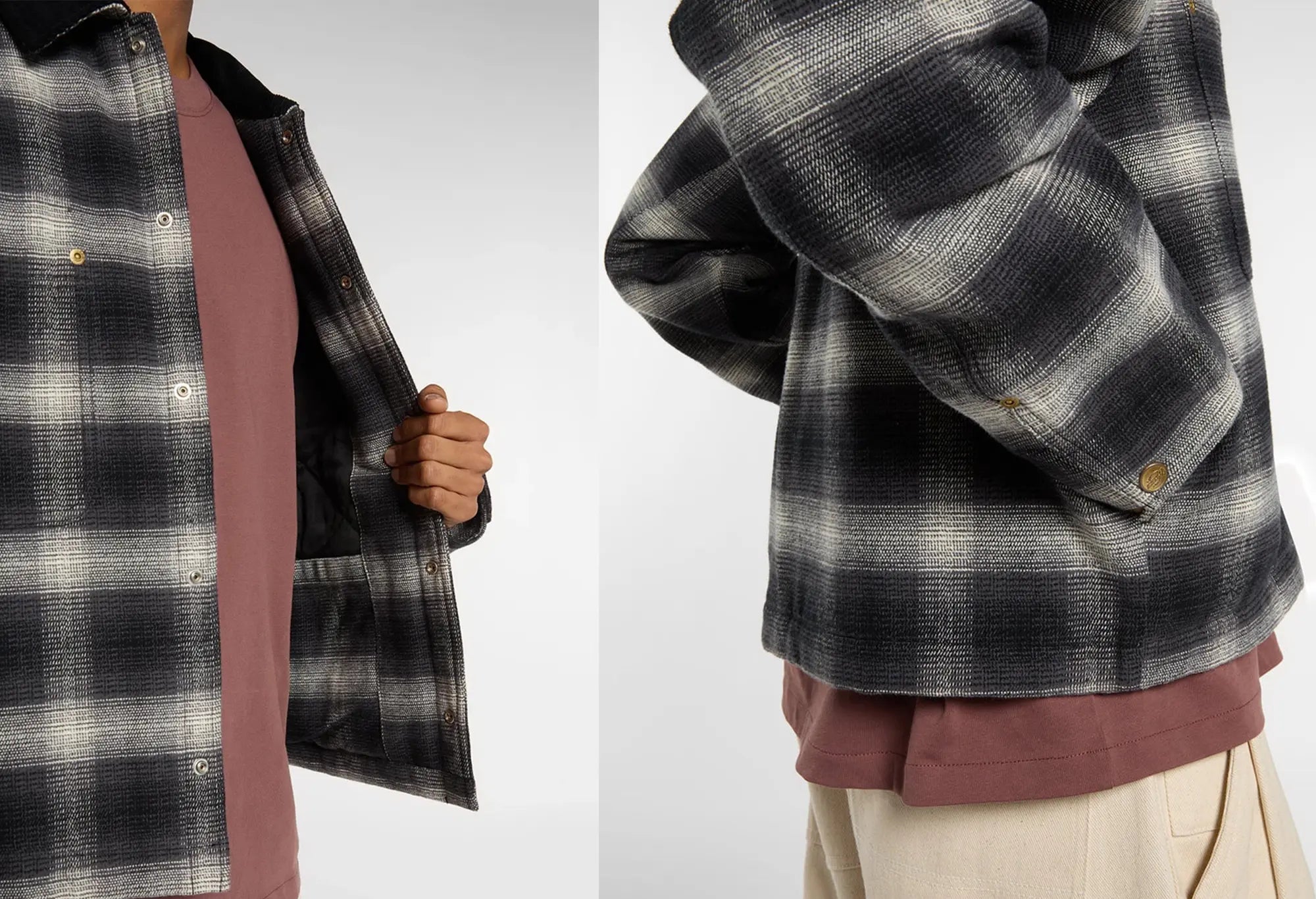 Dickies Veste De Travail En Flanelle Taylor - Black Dickies