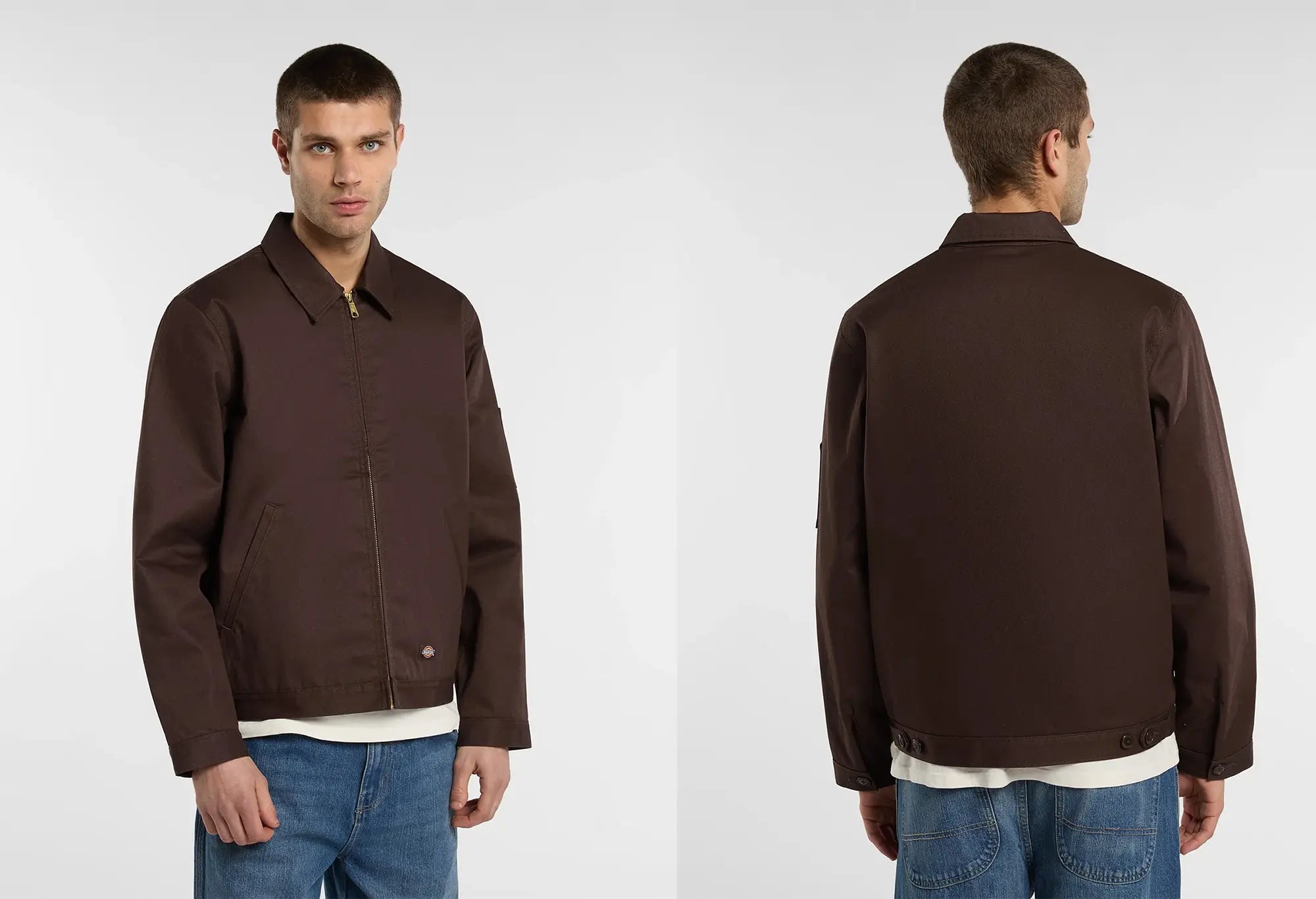 Dickies Veste Eisenhower Doublée - Marron Dickies