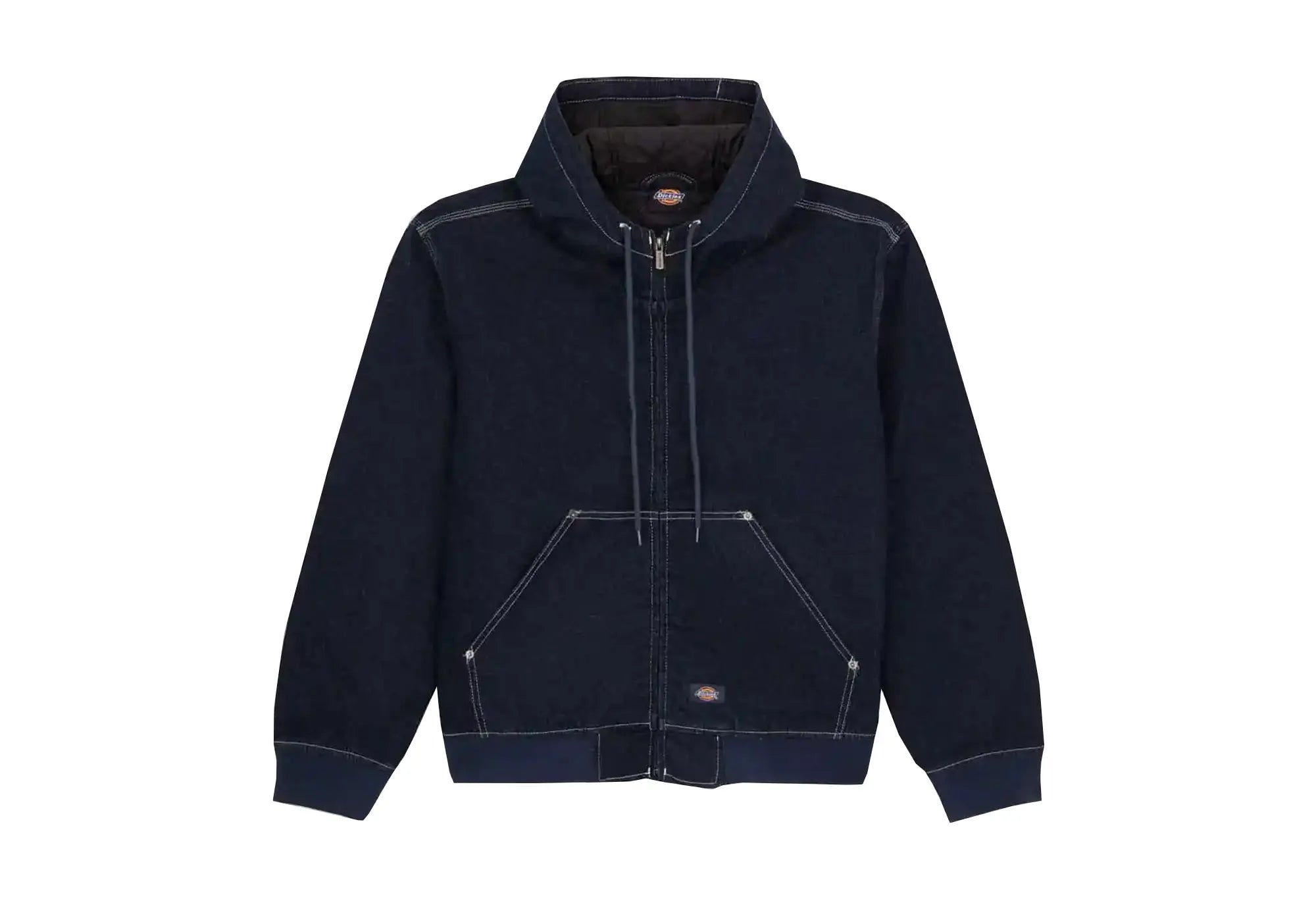 Dickies Veste à Capuche Rinsed Indigo Blue Dickies