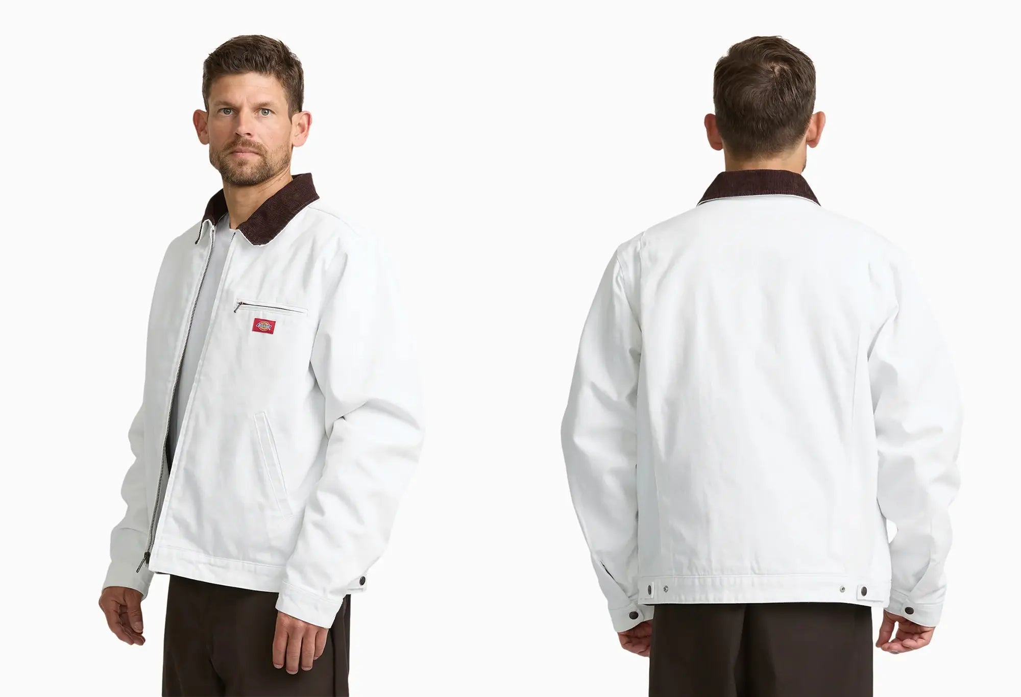 Dickies Veste duck canvas 758 - Blanc Dickies