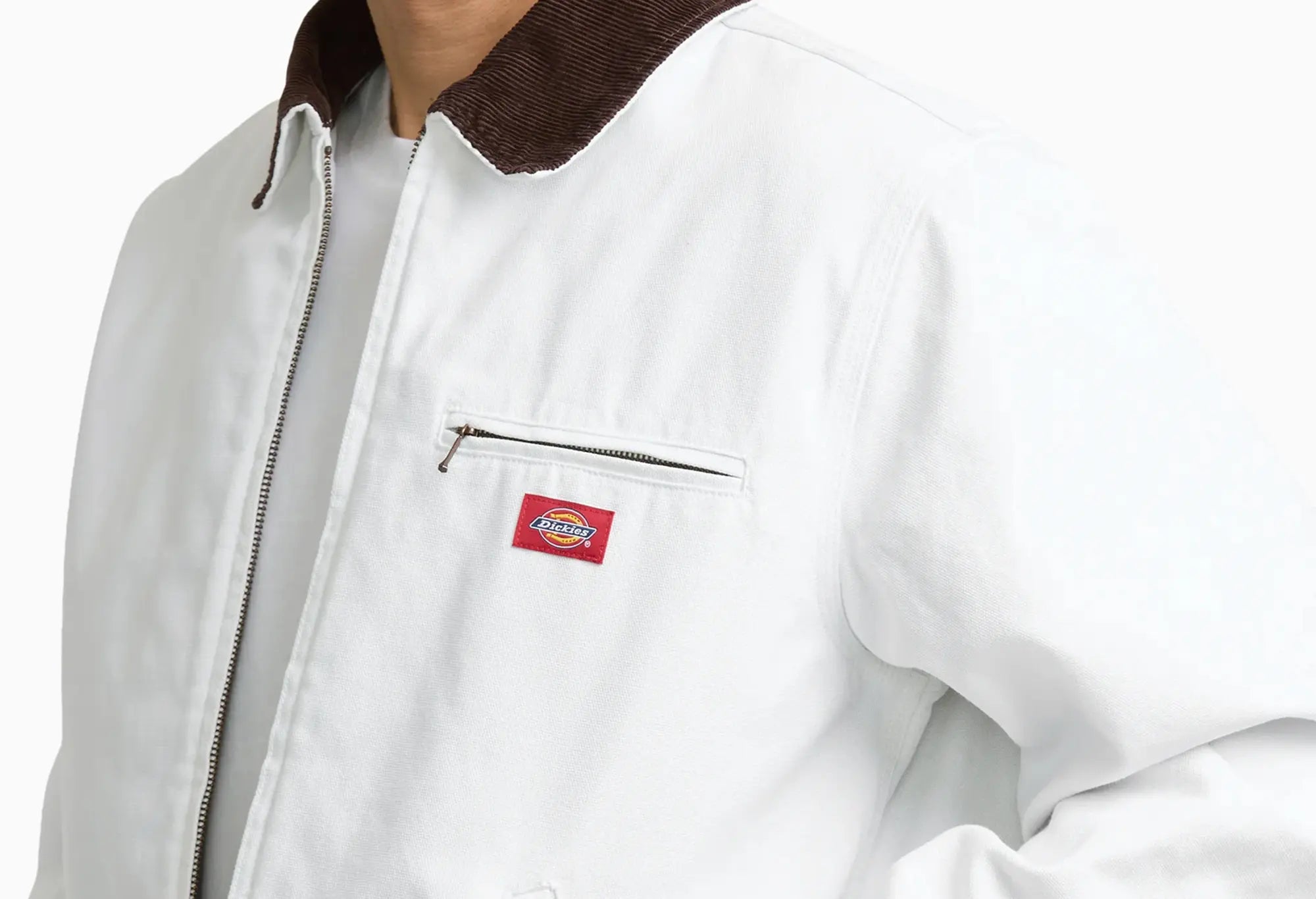 Dickies Veste duck canvas 758 - Blanc Dickies