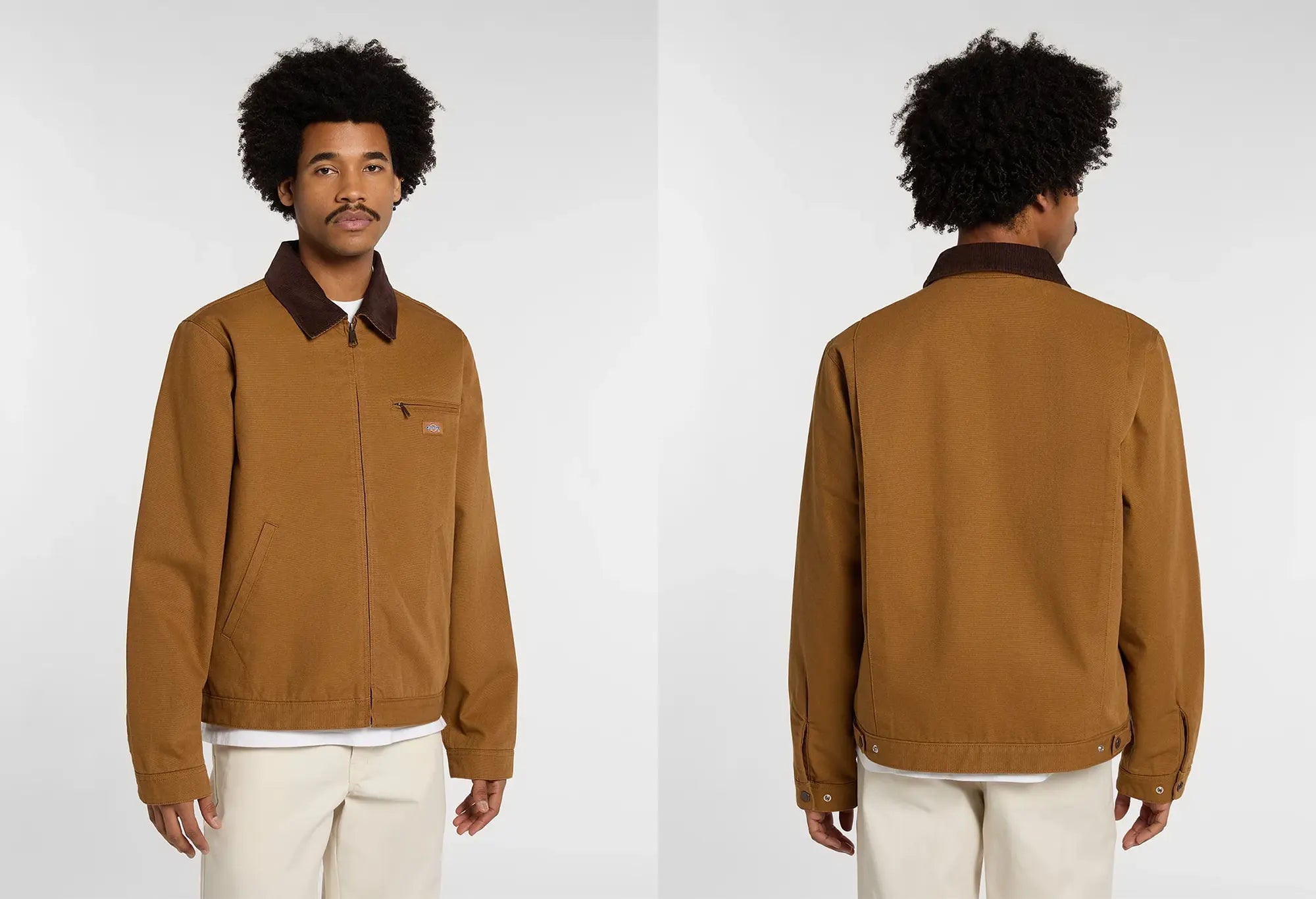 Dickies Veste duck canvas 758 - Brown Duck Dickies