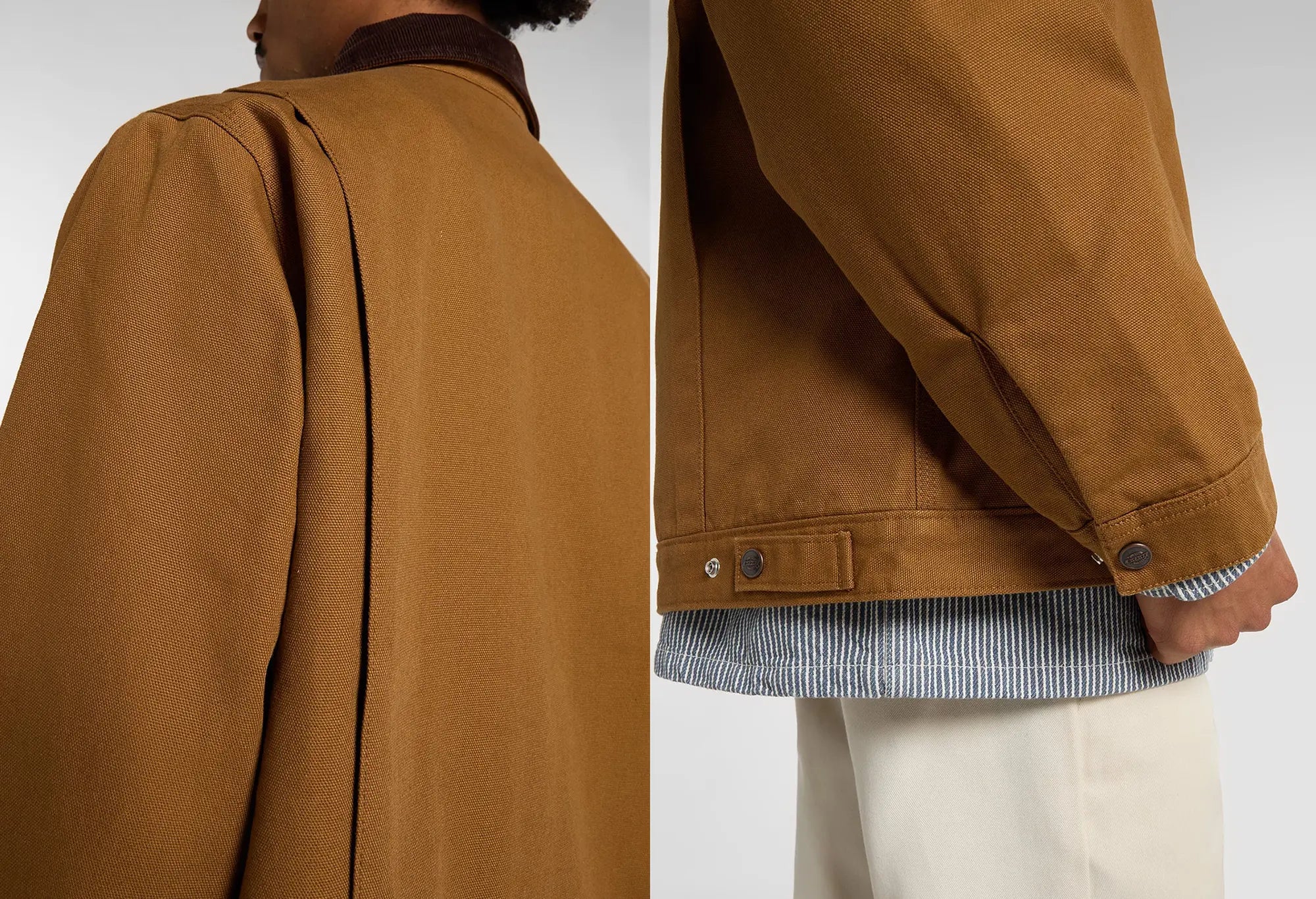 Dickies Veste duck canvas 758 - Brown Duck Dickies
