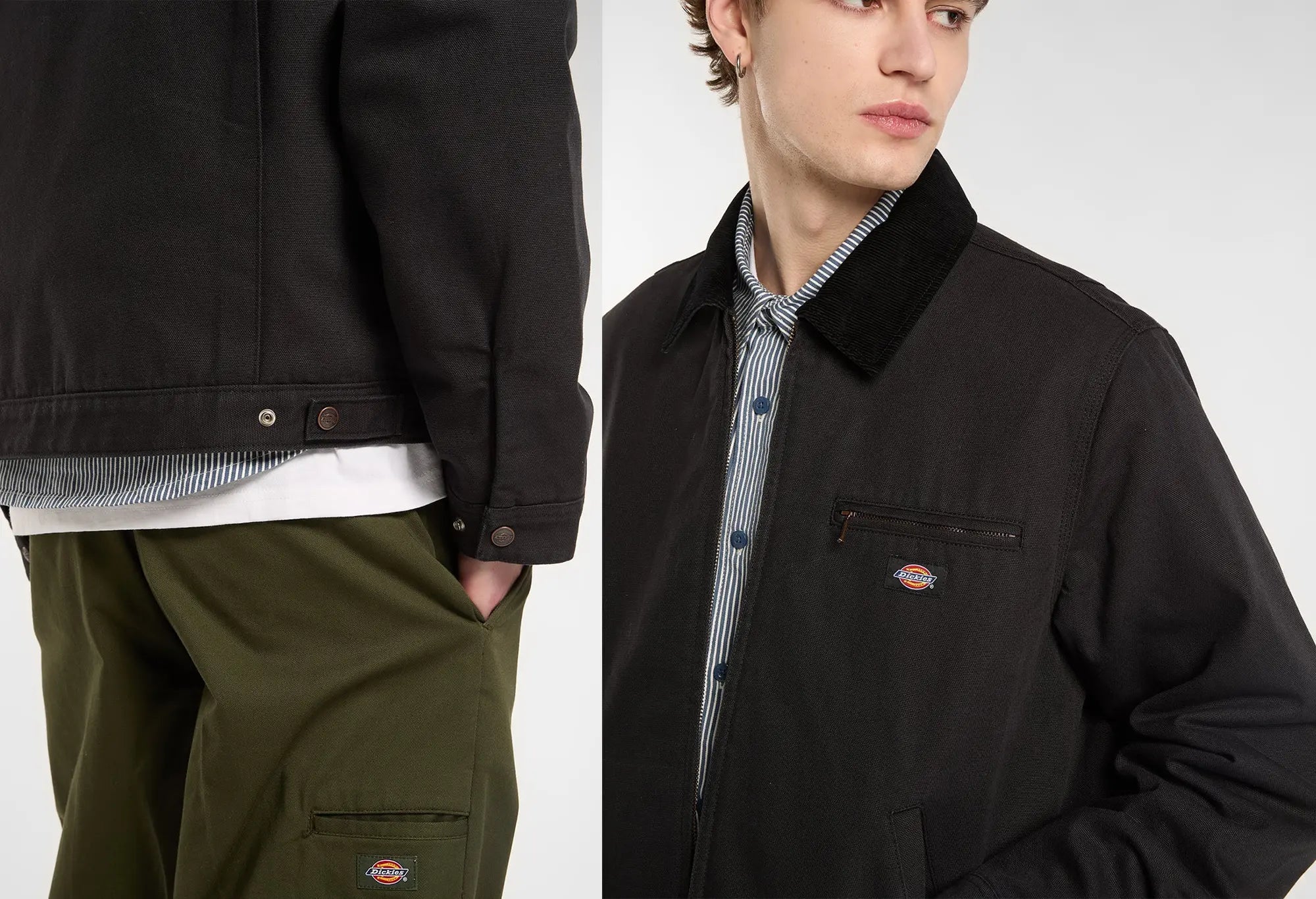 Dickies Veste duck canvas 758 - Noir Dickies