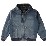 Dickies Veste en jean à capuche Hilham Bleu Clair Dickies
