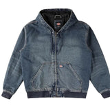 Dickies Veste en jean à capuche Hilham Bleu Clair Dickies