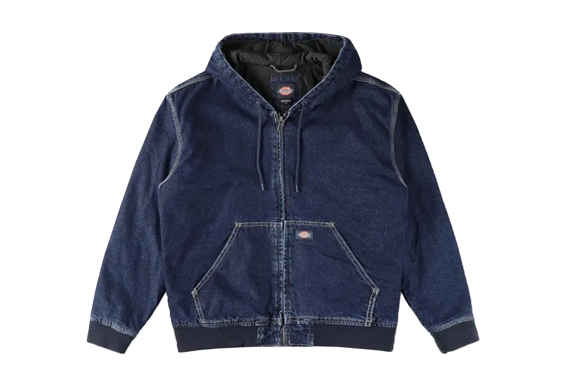 Dickies Veste en jean à capuche Hilham Dark Indigo Dickies