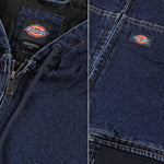 Dickies Veste en jean à capuche Hilham Dark Indigo Dickies