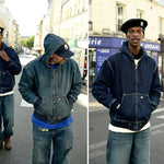 Dickies Veste en jean à capuche Hilham Dark Indigo Dickies
