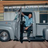 Dickies X Harley Davidson Chemise de Travail Chambray Bleu Dickies