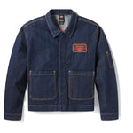Dickies X Harley Davidson Denim Jacket Rinsed Indigo Dickies
