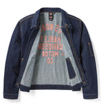 Dickies X Harley Davidson Denim Jacket Rinsed Indigo Dickies
