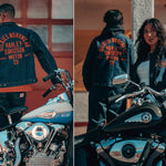 Dickies X Harley Davidson Denim Jacket Rinsed Indigo Dickies