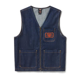 Dickies X Harley Davidson Veste ss Manche rinsed denim Dickies