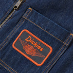 Dickies X Harley Davidson Veste ss Manche rinsed denim Dickies