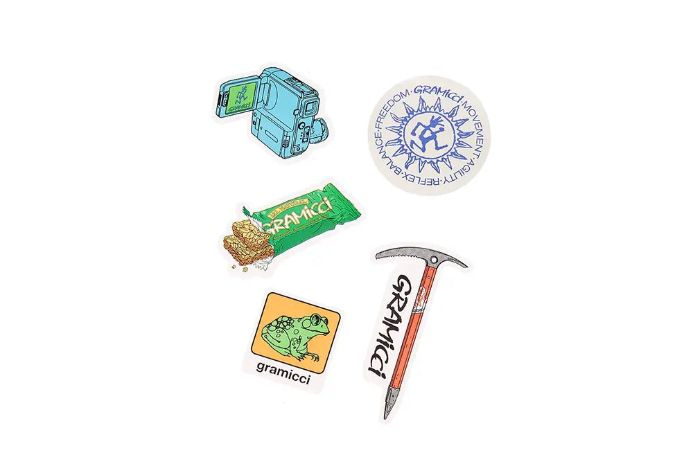 Gramicci Assorted Sticker Bag Gramicci