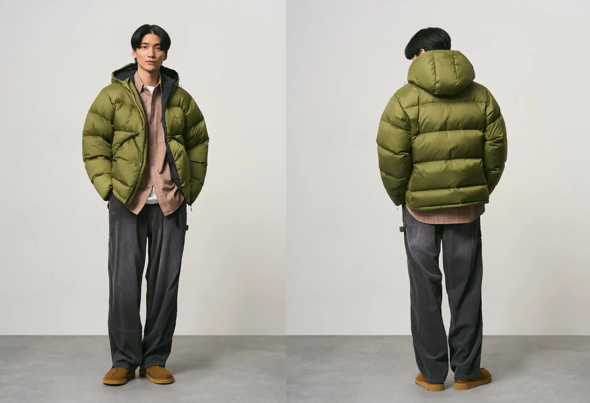 Gramicci Big Wale Carpenter Pants - Carbon Gramicci