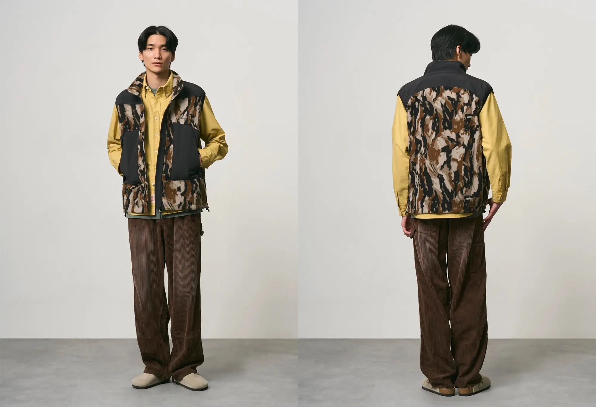 Gramicci Big Wale Carpenter Pants - Cocoa Gramicci