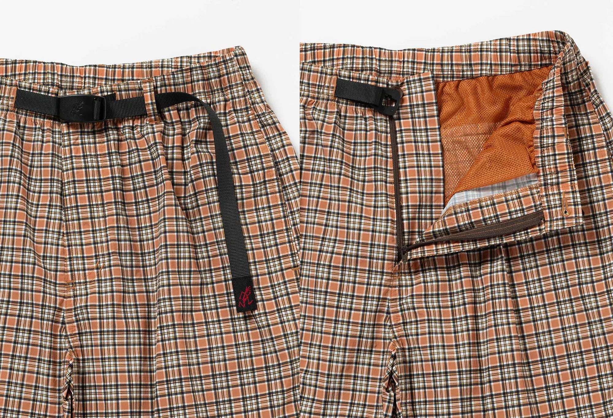 Gramicci Checkered Shell Short - Brick Check Gramicci