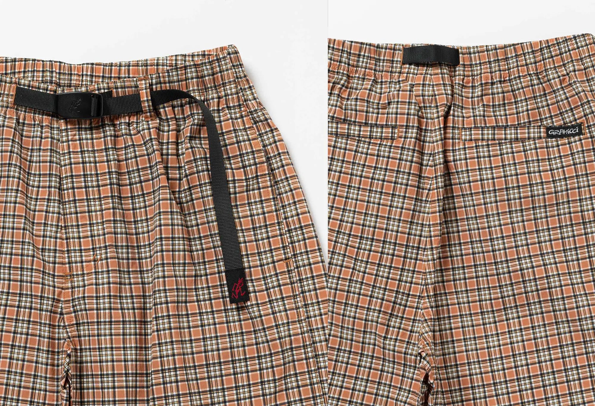 Gramicci Checkered Shell Short - Brick Check Gramicci