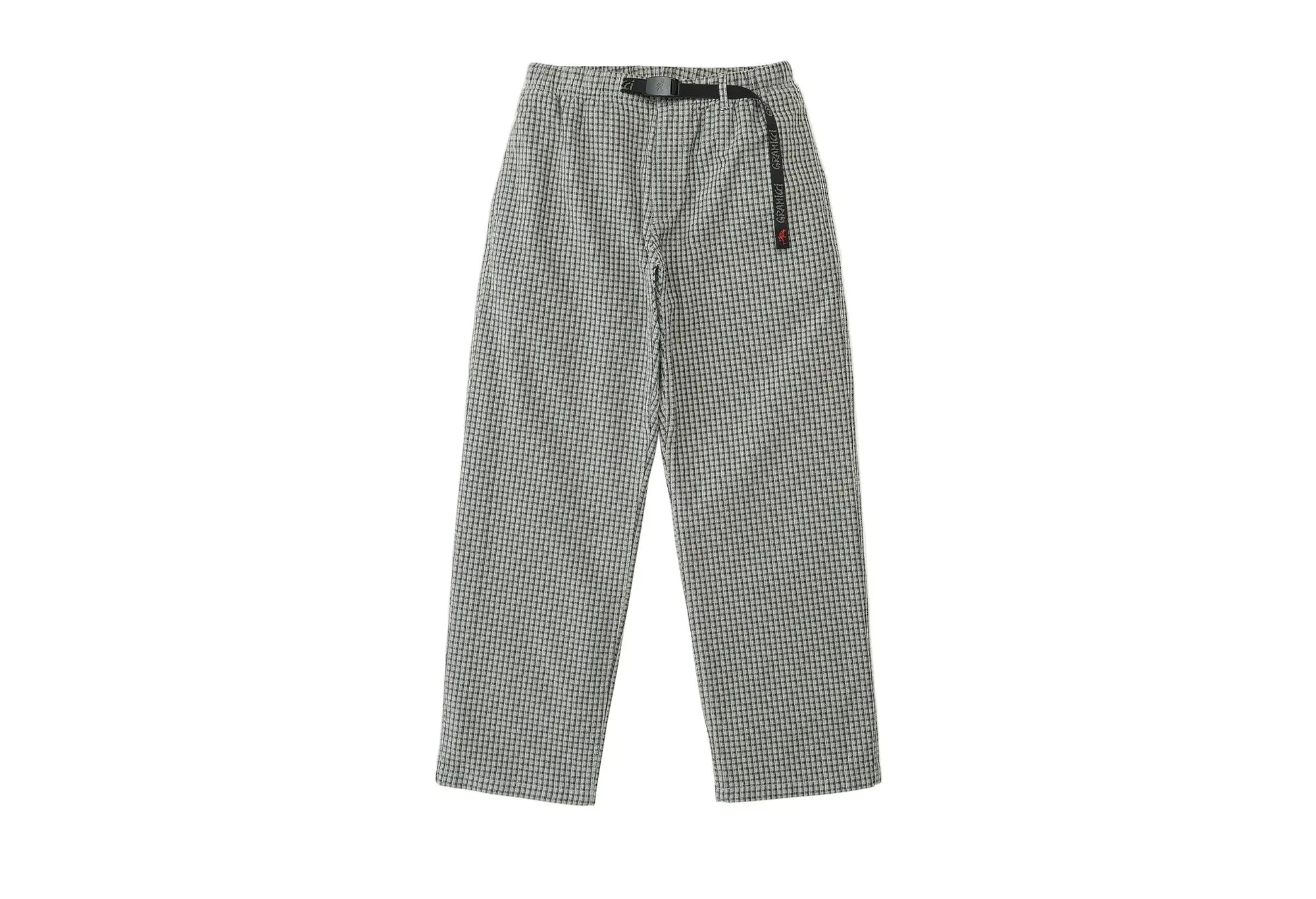 Gramicci Dobby Plaid G-Pant Straight Fit Pants - Stone Gramicci