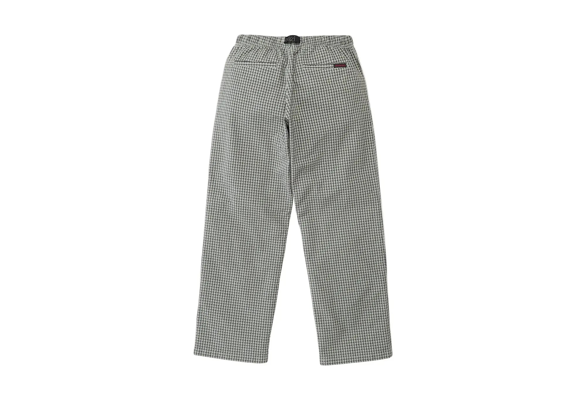 Gramicci Dobby Plaid G-Pant Straight Fit Pants - Stone Gramicci