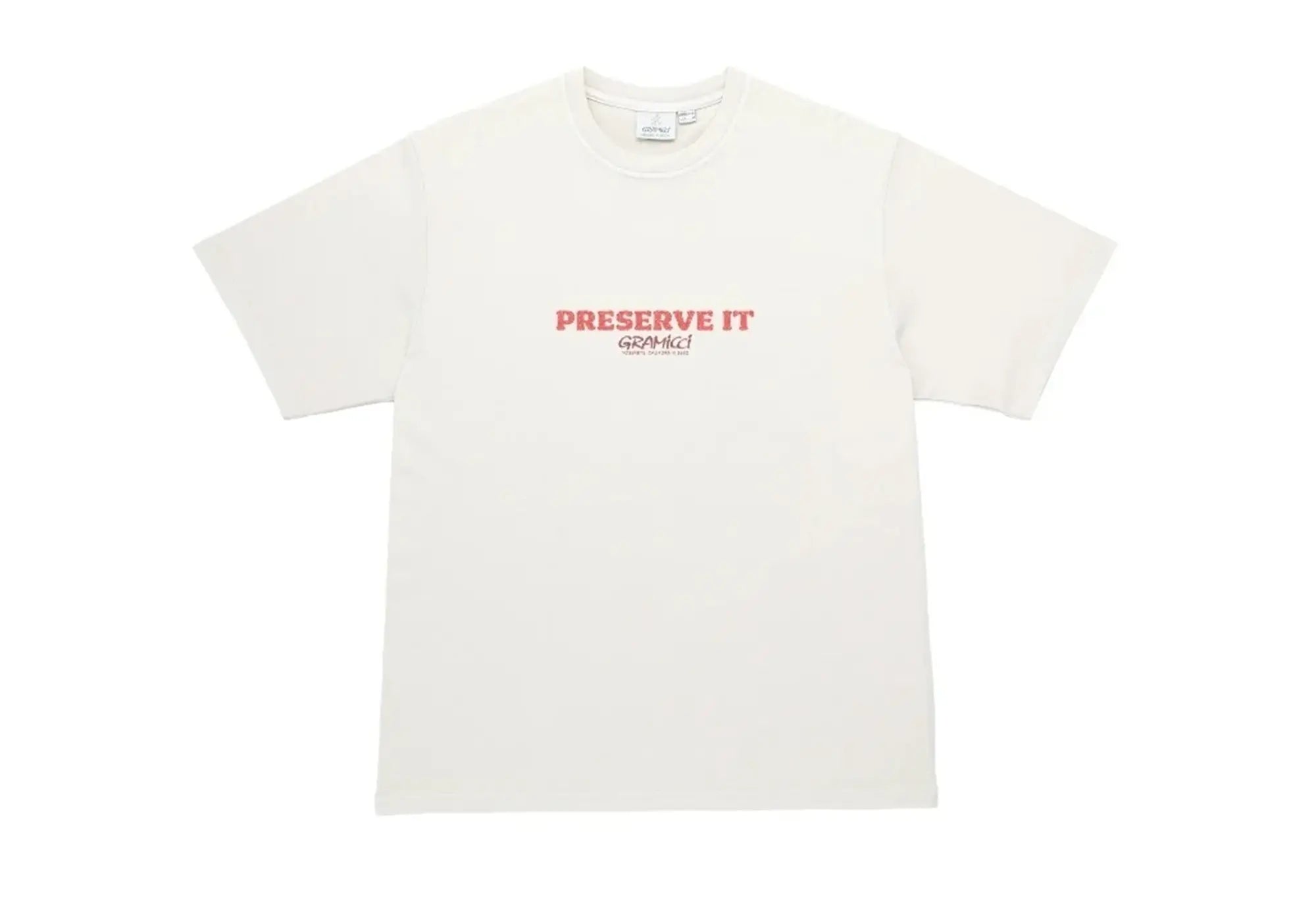 Gramicci  Footprints Tee Pigment Dyed Gramicci